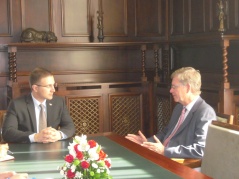 26 September 2012 The National Assembly Speaker and the Ambassador of the Kingdom of Sweden